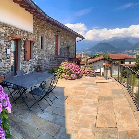 La Volta - Lake Como Heritage Home In Molino Maufet Watermill - Patio On The Garden Colico Eksteriør billede