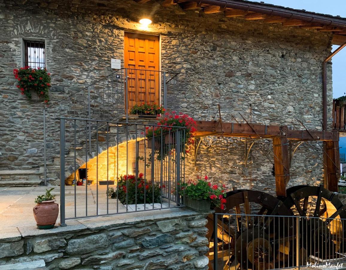 La Volta - Lake Como Heritage Home In Molino Maufet Watermill - Patio On The Garden Colico Eksteriør billede